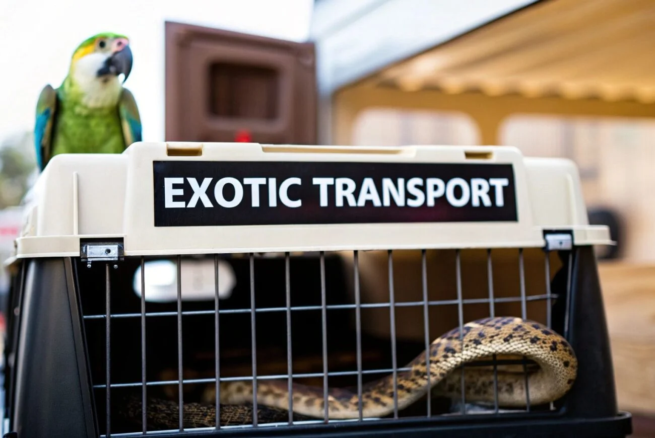 What to Expect When Your Exotic Animal is Delivered — First 24 Hours